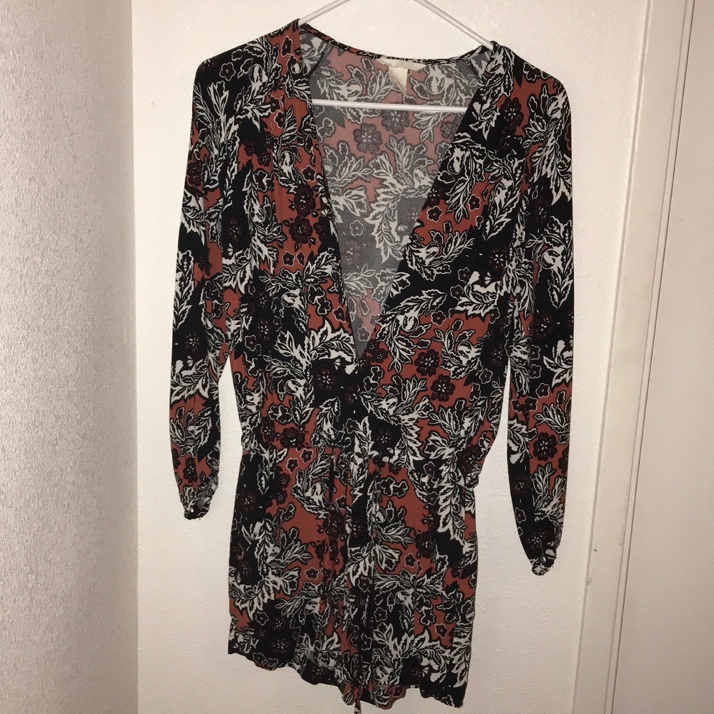 Long sleeve romper